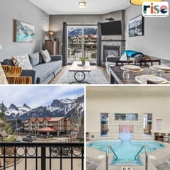 Grande Rockies Unit 210 - 3 Sisters Mtn View | Pool w/slide | Hot Tub | BBQ