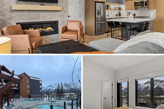 Ascent Unit 320A - Bright 2BR Mountain Haven w/ 2 Balconies & Fireplace - Image 1