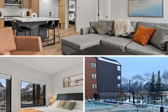Ascent Unit 320 - Modern 3BR Retreat w/ 3 Balconies & Fireplace - Image 1