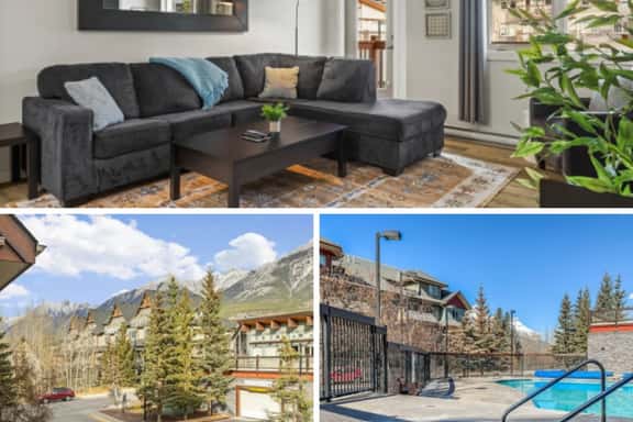 Lodges, Grizzly 208 - Hot Tub & Heated Pool | Mountain Views | King Bed - Image 1