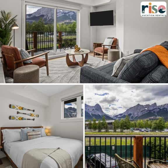 Bow Valley Trail 906 Unit 1B | Rundle Nook | 1BR Luxury Retreat with Mountain Views and Balcony - Image 1